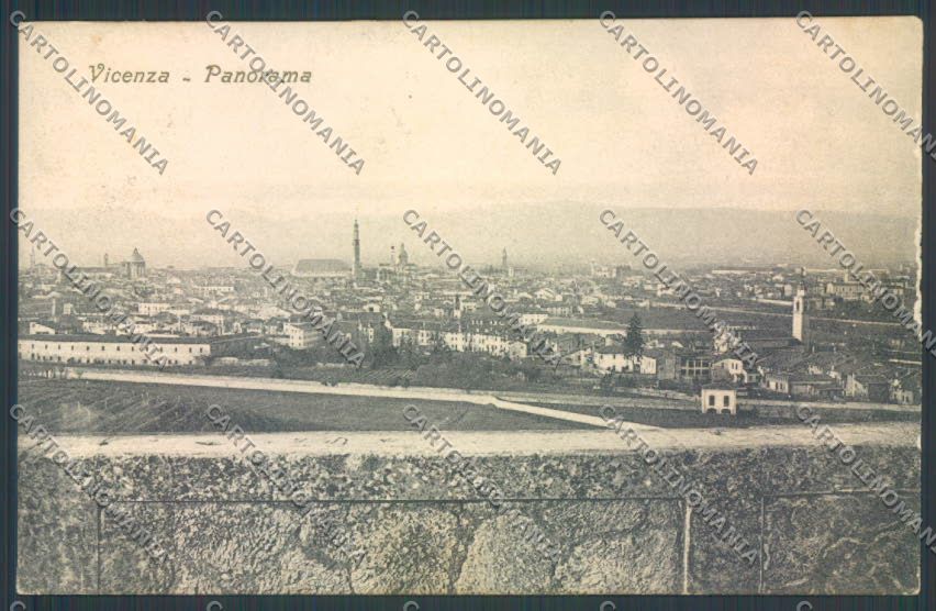 Vicenza Città ABRASA cartolina ZB7576 – fronte