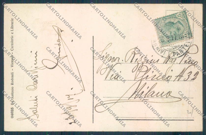 Vicenza Città cartolina ZB7601 – retro