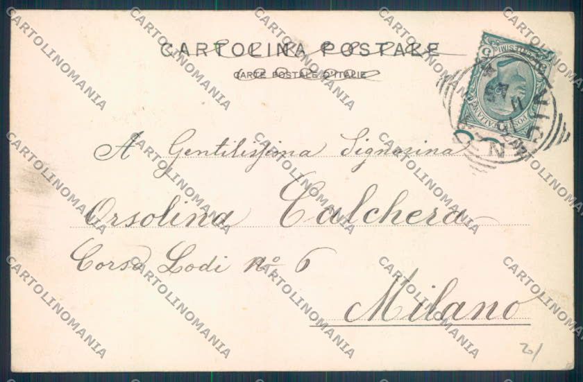 Vicenza Città Stazione Ferroviaria cartolina ZB7604 – retro