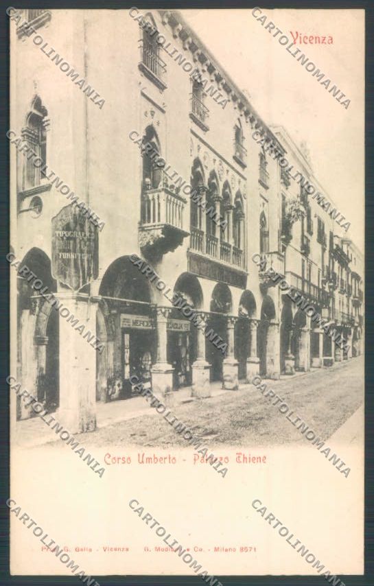 Vicenza Città cartolina ZB7614 – fronte