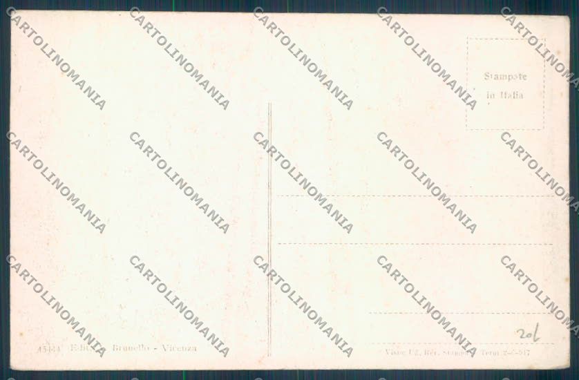 Vicenza Città Museo Civico cartolina ZB7618 – retro