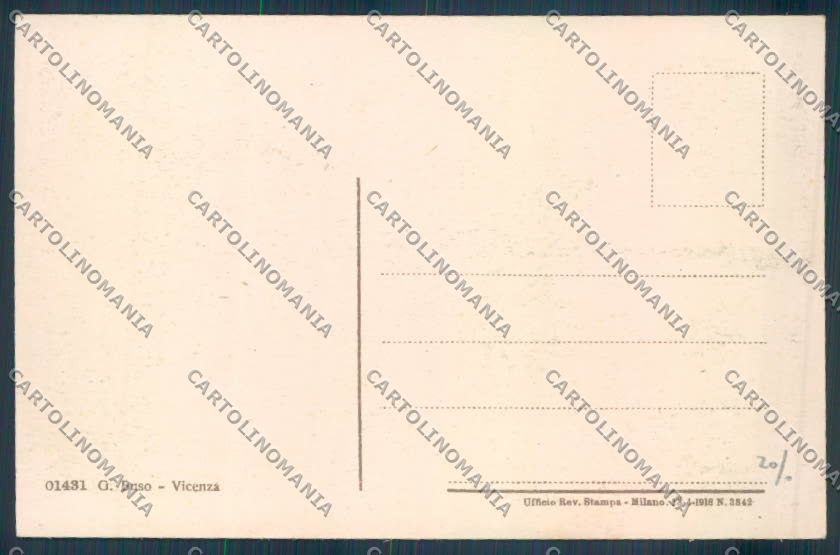Vicenza Città cartolina ZB7619 – retro