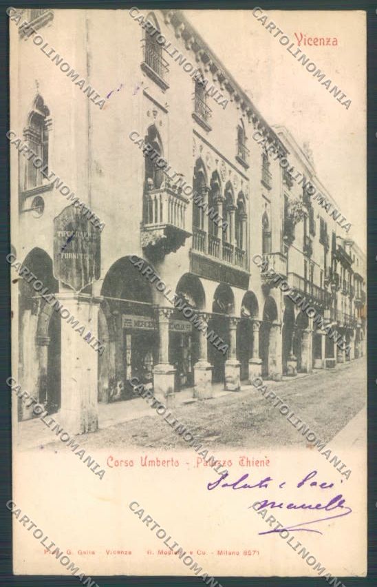 Vicenza Città cartolina ZB7625 – fronte