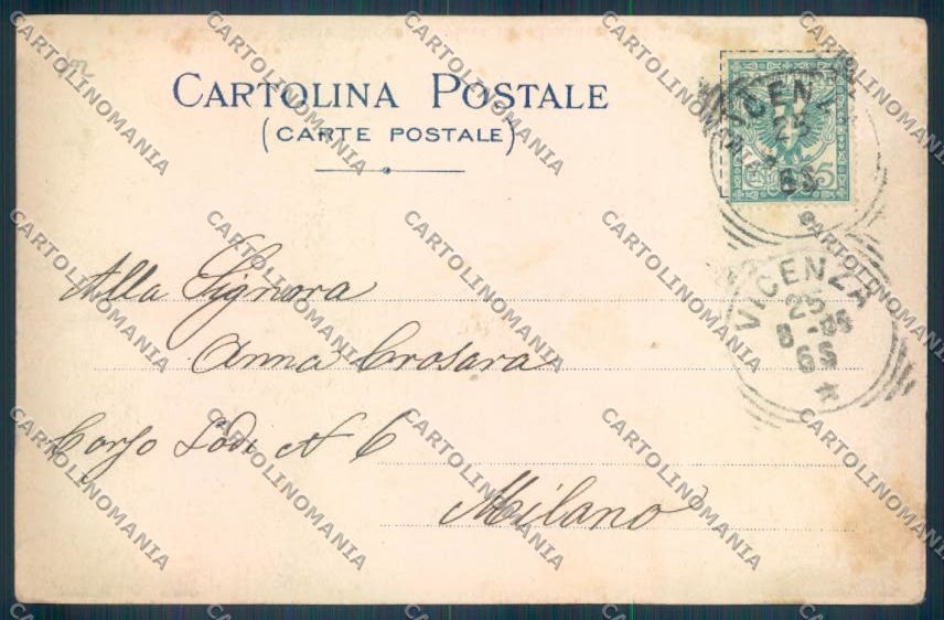 Vicenza Città cartolina ZB7629 – retro