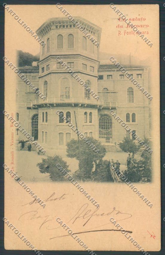 Vicenza Recoaro Terme cartolina ZB7649 – fronte