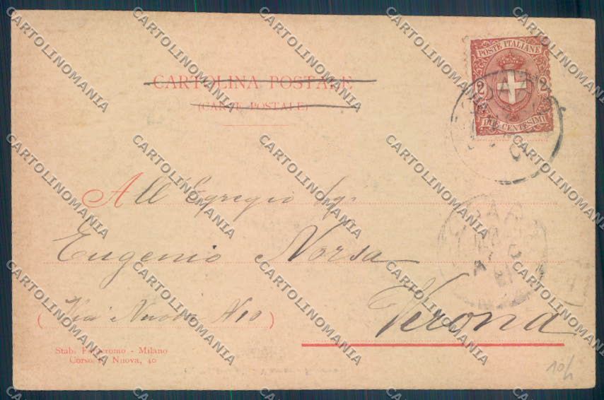 Vicenza Recoaro Terme cartolina ZB7649 – retro