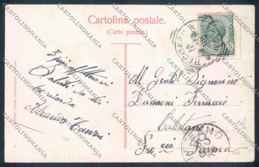 Vicenza Recoaro Terme cartolina ZB7657 – retro