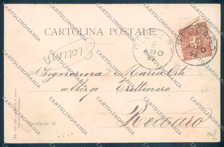 Vicenza Recoaro Terme SCOLLATA cartolina ZB7659 – retro