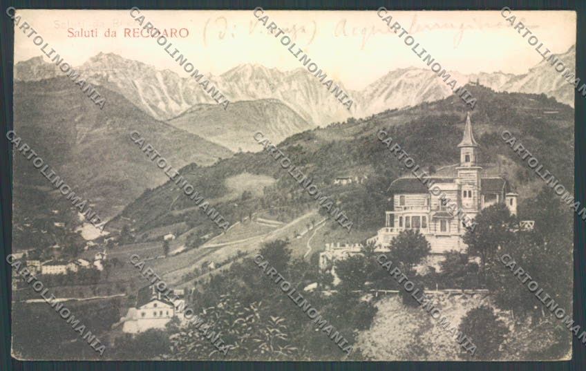 Vicenza Recoaro Terme PIEGA cartolina ZB7663 – fronte