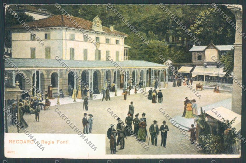 Vicenza Recoaro Terme cartolina ZB7667 – fronte