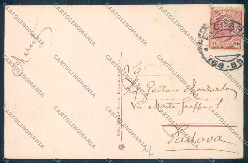 Vicenza Recoaro Terme cartolina ZB7671 – retro