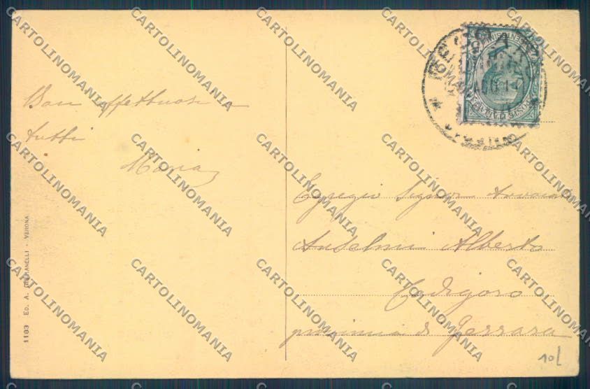 Vicenza Recoaro Terme cartolina ZB7674 – retro