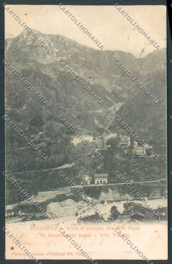 Vicenza Recoaro Terme cartolina ZB7681 – fronte