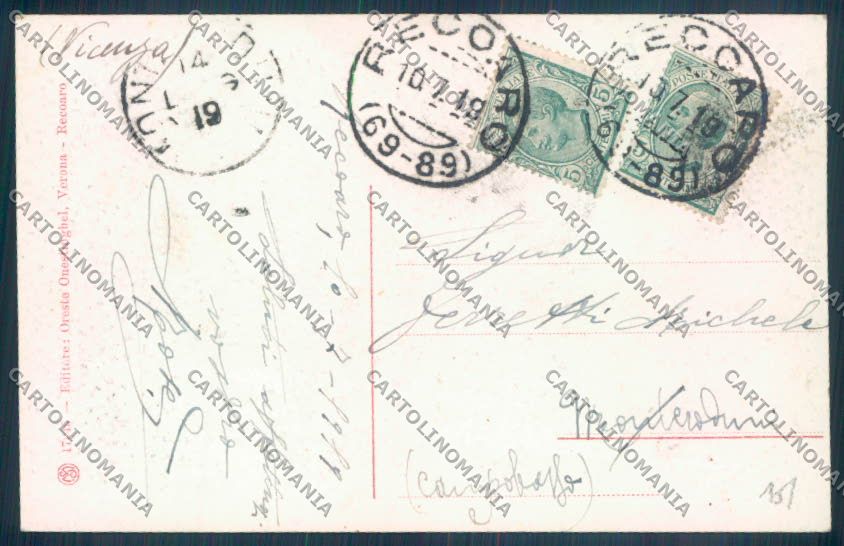 Vicenza Recoaro Terme cartolina ZB7697 – retro