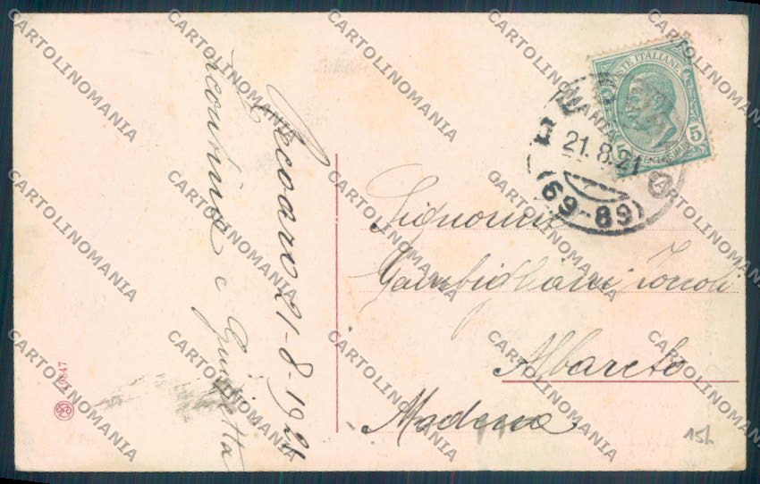 Vicenza Recoaro Terme cartolina ZB7700 – retro