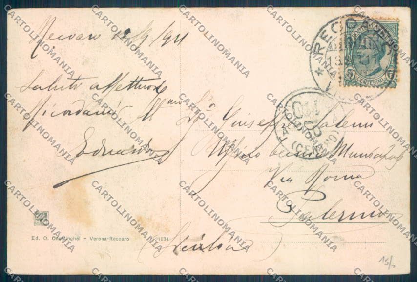 Vicenza Recoaro Terme cartolina ZB7706 – retro