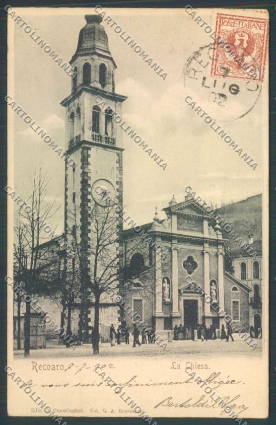 Vicenza Recoaro Terme cartolina ZB7711 – fronte