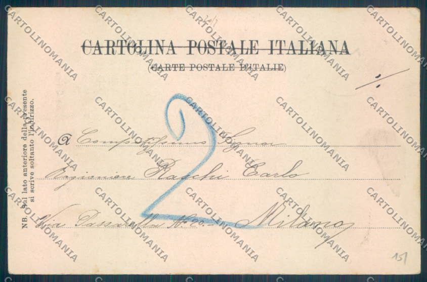 Vicenza Recoaro Terme cartolina ZB7711 – retro