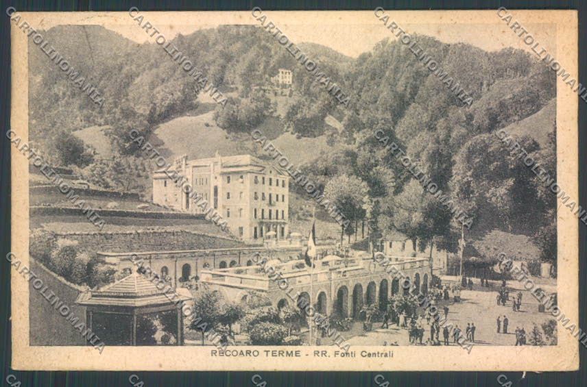 Vicenza Recoaro Terme cartolina ZB7719 – fronte