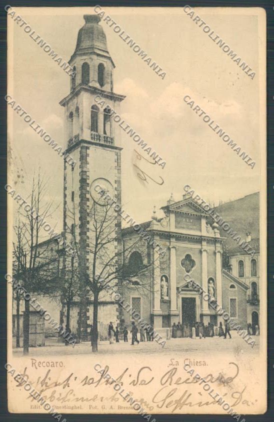 Vicenza Recoaro Terme cartolina ZB7721 – fronte
