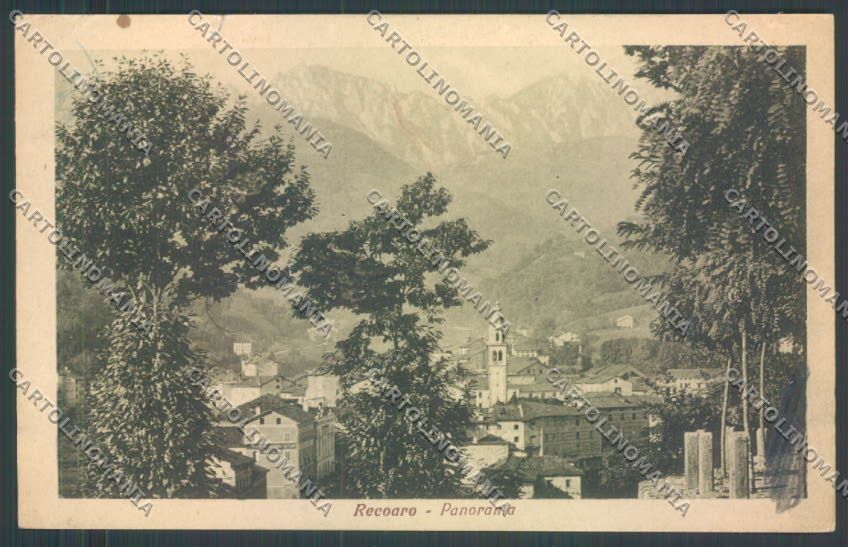 Vicenza Recoaro Terme STRAPPINO cartolina ZB7727 – fronte