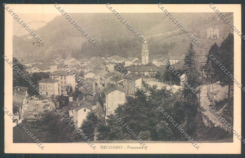 Vicenza Recoaro Terme cartolina ZB7728 – fronte