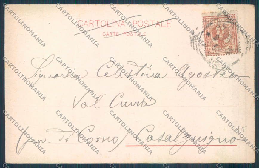 Vicenza Recoaro Terme Un saluto da cartolina ZB7736 – retro