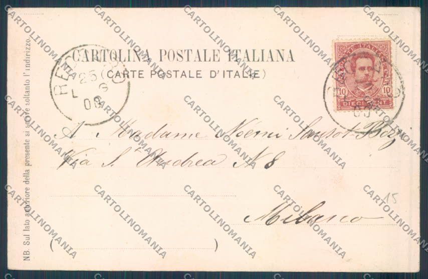 Vicenza Recoaro Terme cartolina ZB7739 – retro