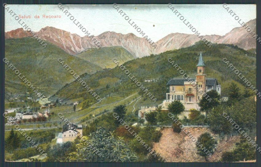 Vicenza Recoaro Terme PIEGHINA cartolina ZB7743 – fronte