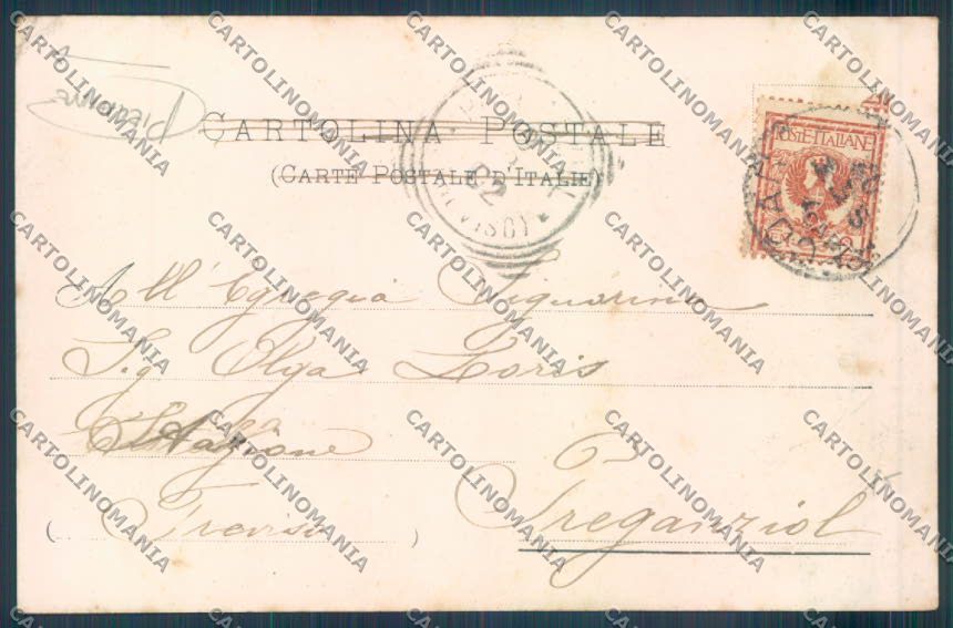 Vicenza Recoaro Terme PIEGHINE cartolina ZB7744 – retro