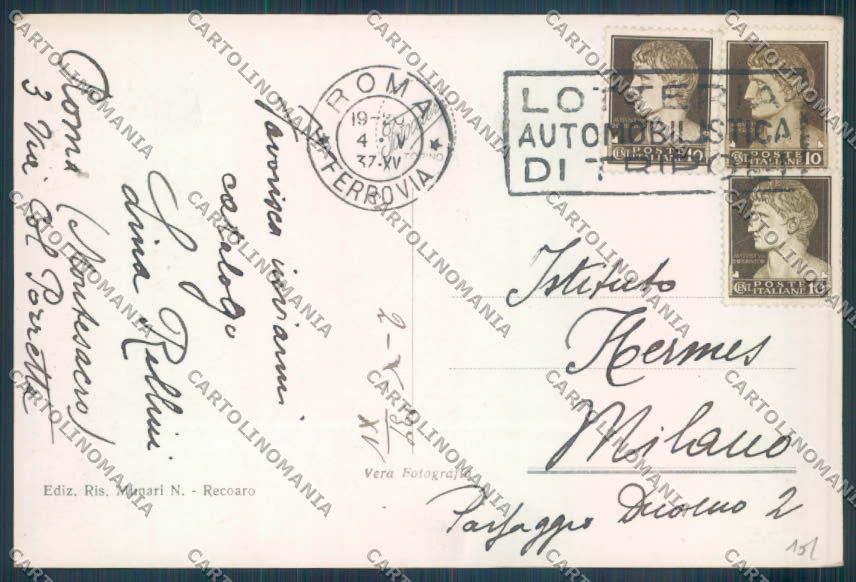 Vicenza Recoaro Terme Foto cartolina ZB7745 – retro