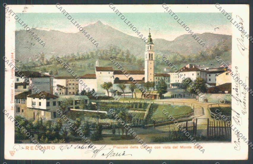 Vicenza Recoaro Terme PIEGHINE cartolina ZB7746 – fronte