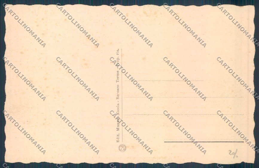 Vicenza Recoaro Terme cartolina ZB7749 – retro