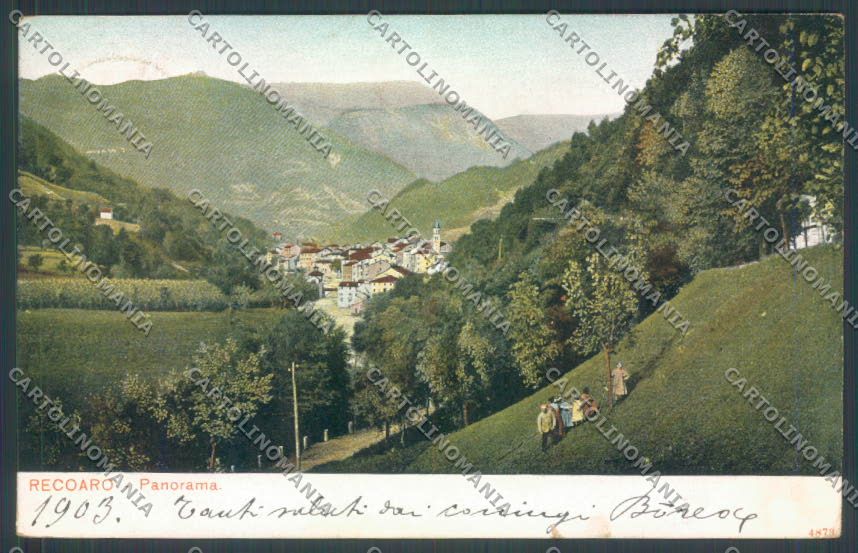 Vicenza Recoaro Terme cartolina ZB7752 – fronte