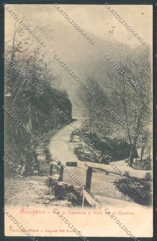 Vicenza Recoaro Terme cartolina ZB7757 – fronte
