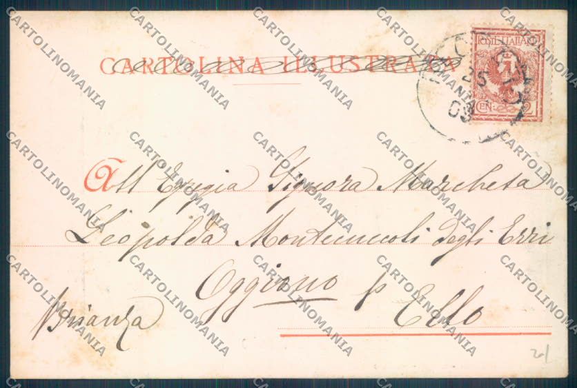 Vicenza Recoaro Terme cartolina ZB7760 – retro
