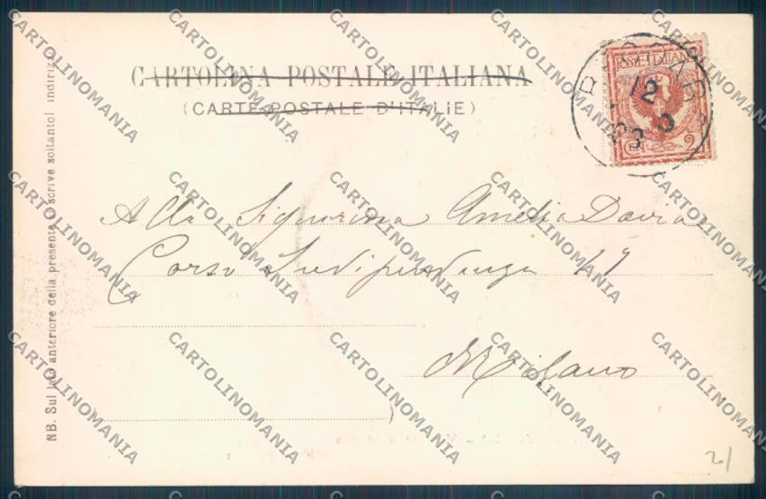 Vicenza Recoaro Terme cartolina ZB7761 – retro