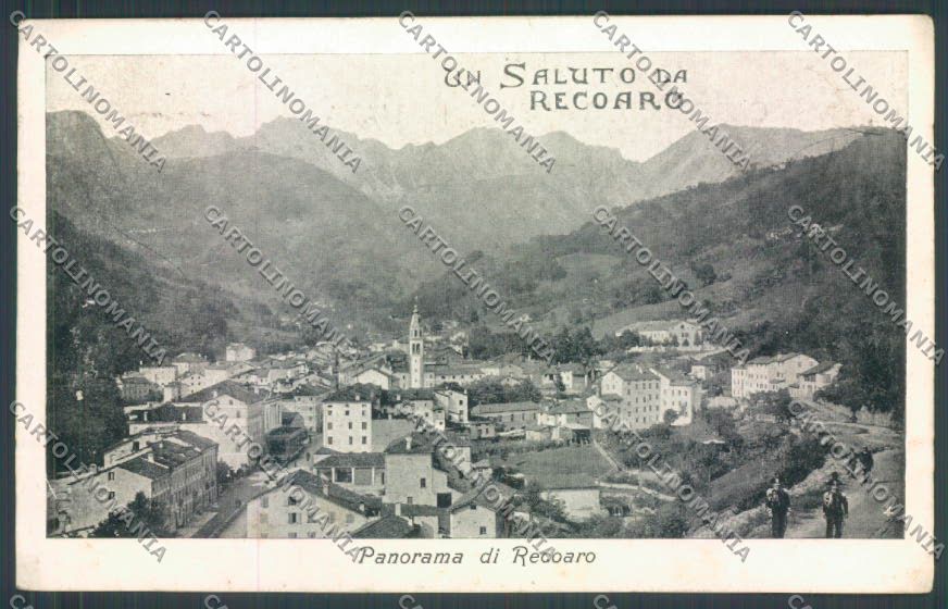 Vicenza Recoaro Terme Un saluto da cartolina ZB7763 – fronte