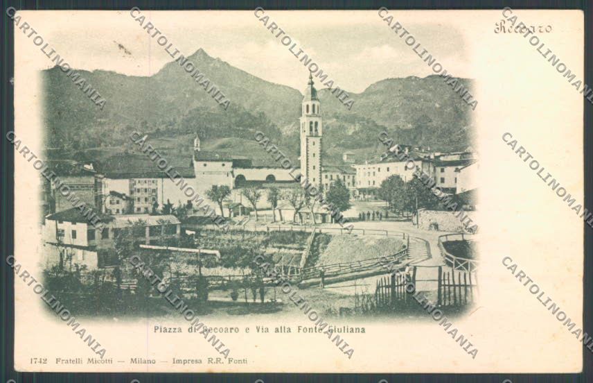 Vicenza Recoaro Terme cartolina ZB7771 – fronte