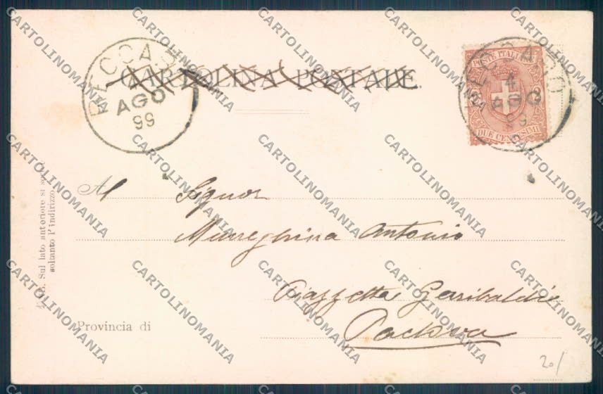Vicenza Recoaro Terme cartolina ZB7771 – retro