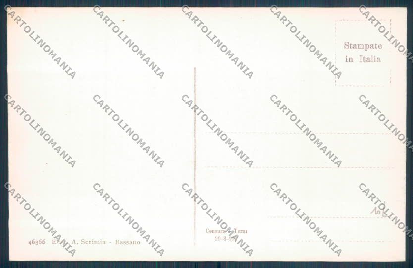 Vicenza Bassano del Grappa cartolina ZB7778 – retro