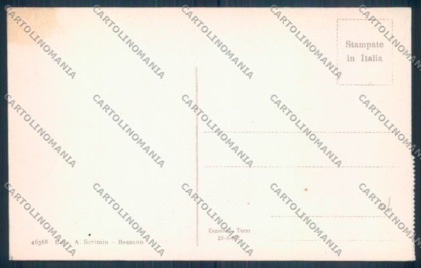 Vicenza Bassano del Grappa cartolina ZB7779 – retro