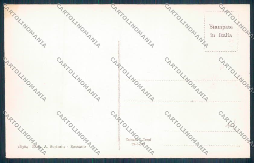 Vicenza Bassano del Grappa cartolina ZB7783 – retro