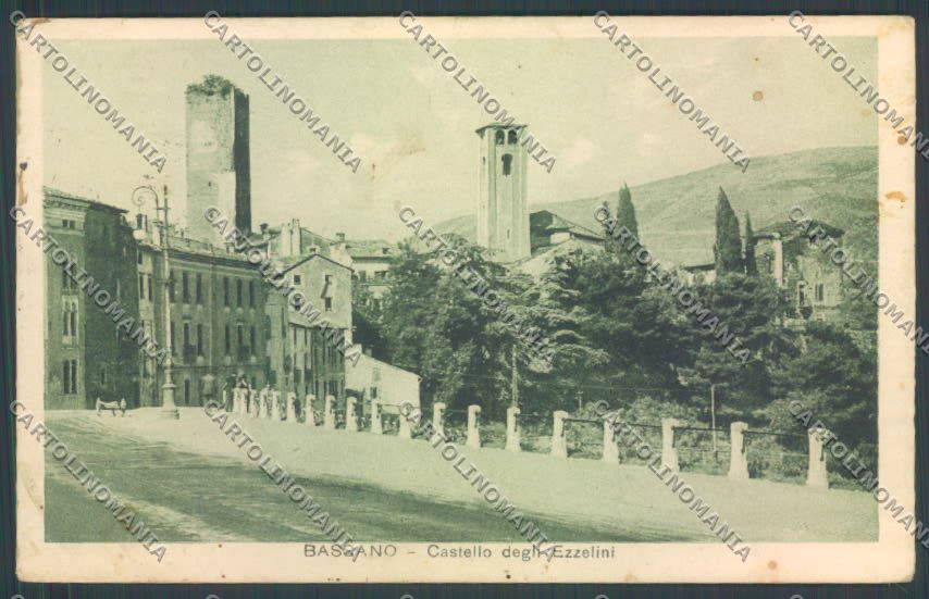Vicenza Bassano del Grappa PIEGA cartolina ZB7785 – fronte