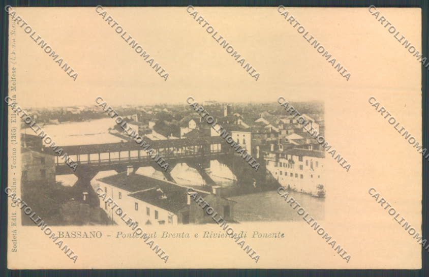 Vicenza Bassano del Grappa cartolina ZB7786 – fronte