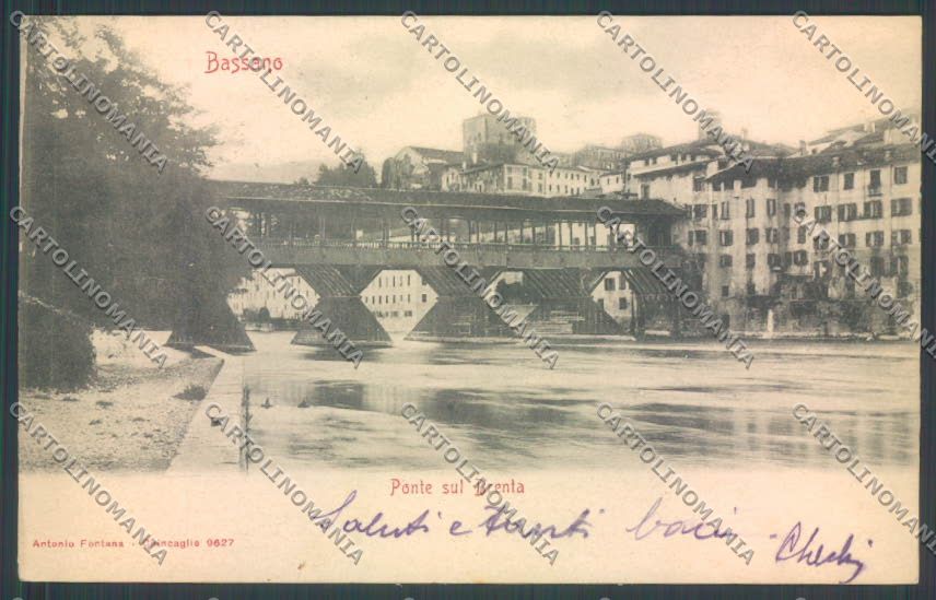 Vicenza Bassano del Grappa cartolina ZB7789 – fronte