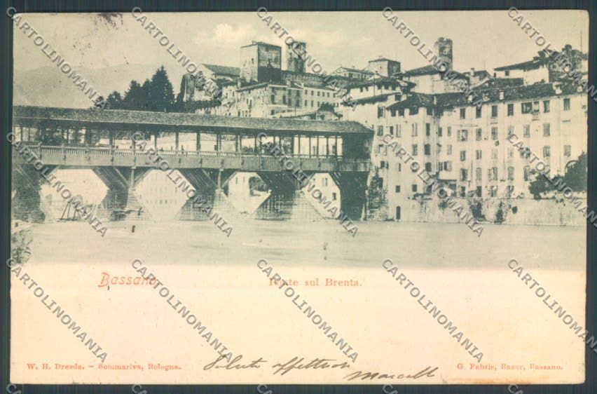 Vicenza Bassano del Grappa cartolina ZB7795 – fronte