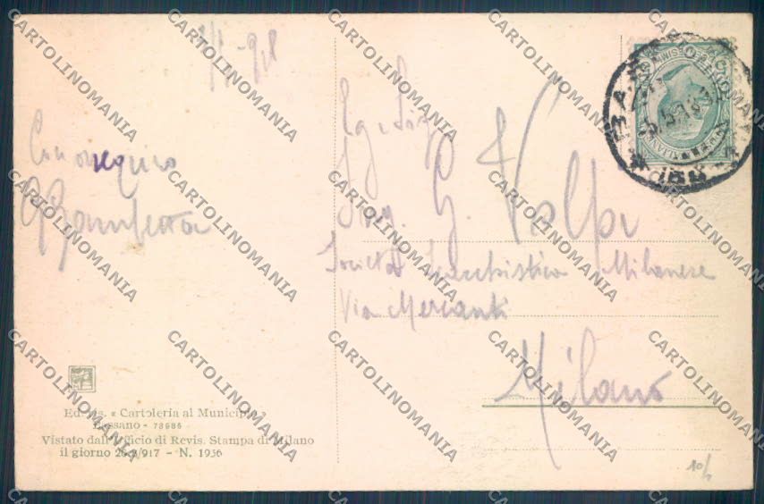 Vicenza Bassano del Grappa cartolina ZB7796 – retro