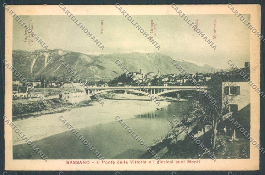 Vicenza Bassano del Grappa cartolina ZB7798 – fronte