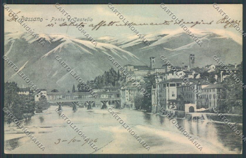 Vicenza Bassano del Grappa cartolina ZB7799 – fronte